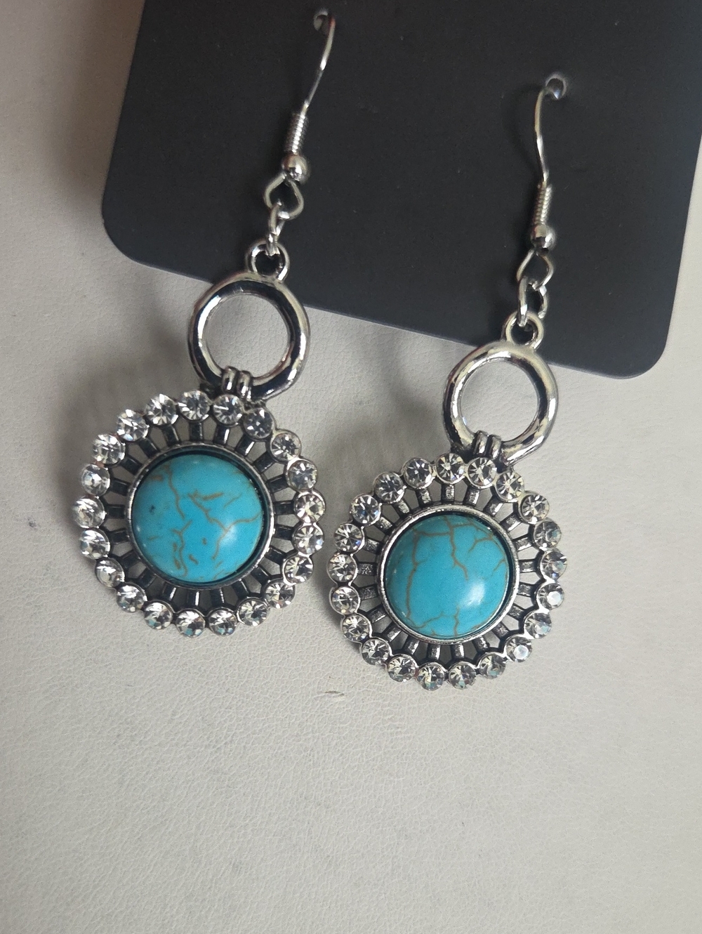 Paparazzi Mpjave Mogul Blue Earrings NWT